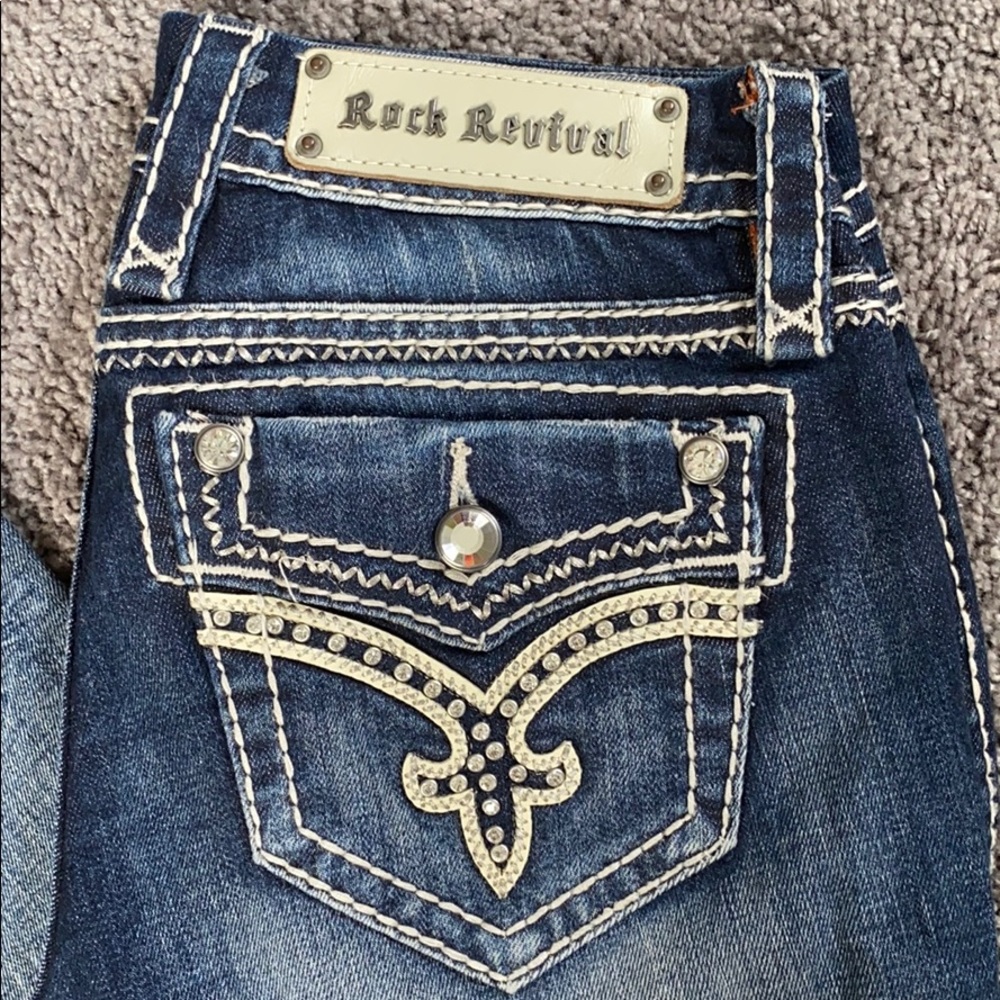 Rock Revival woman boot cut jeans